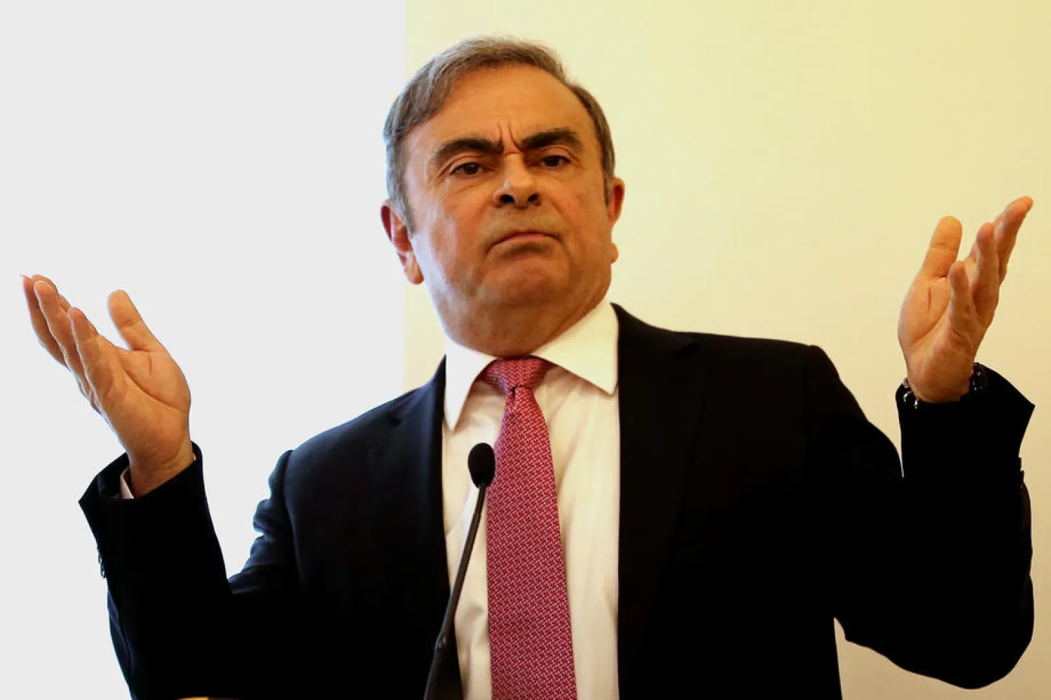 Japonya’dan firar eden eski Nissan Motor başkanı Carlos Ghosn (Reuters)