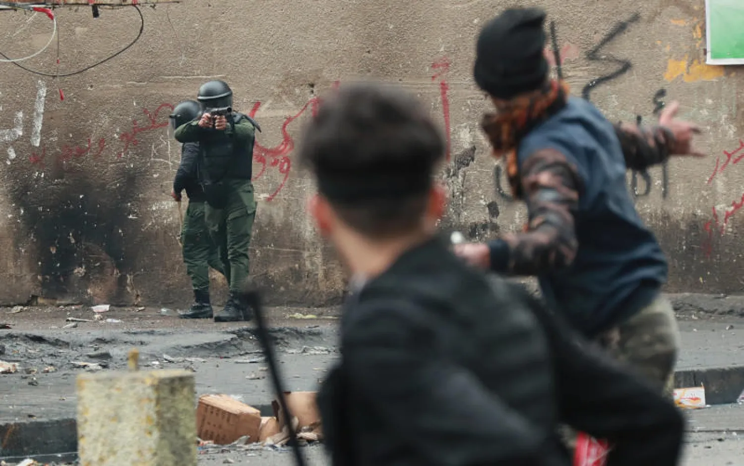 من احتجاجات بغداد (أرشيف - أ.ب)