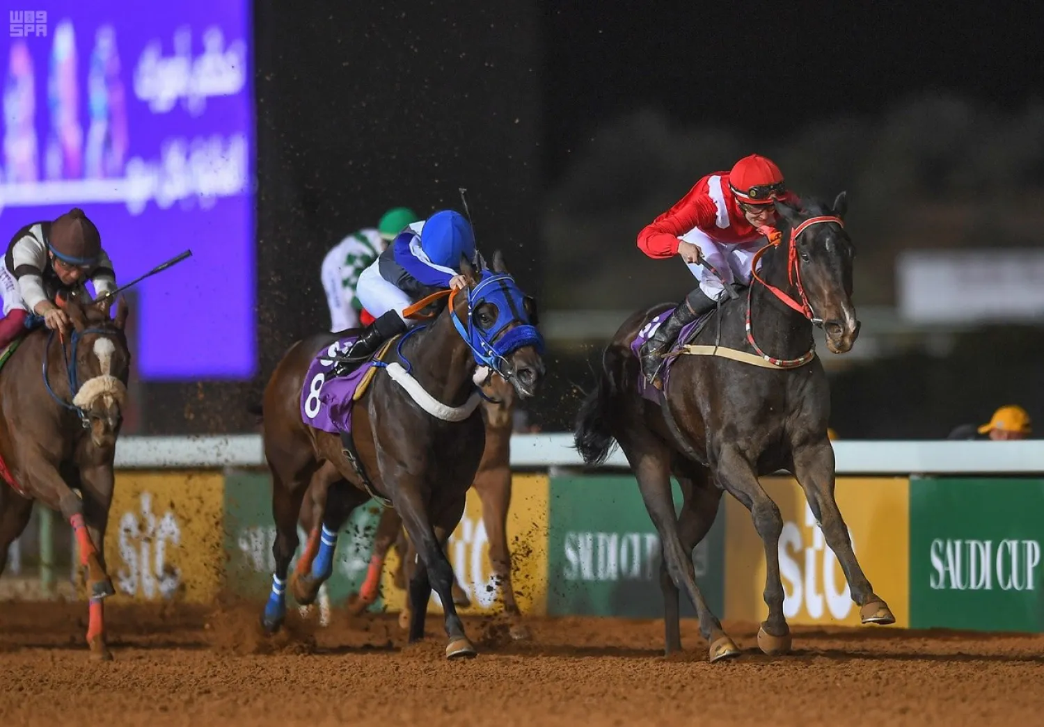 The Saudi Cup is the world’s most valuable horse race. (SPA)