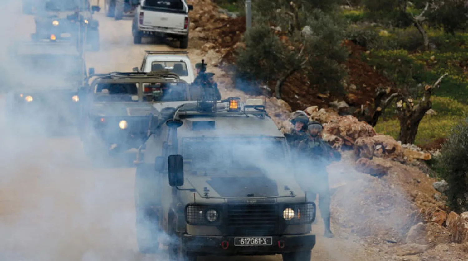 مواجهات بين فلسطينيين وجنود إسرائيليين أثناء اقتحام مستوطنين جنوب نابلس (وفا)