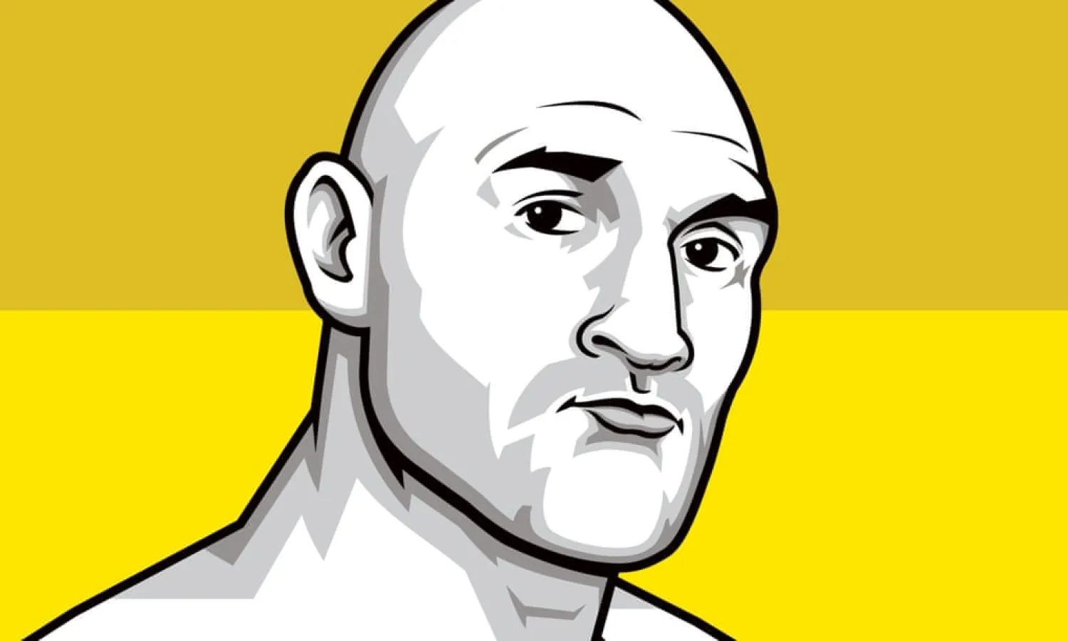  ‘It doesn’t make sense in pure sports marketing terms. What are we selling here? Fury might look like a wild man, but he is in fact something more esoteric and difficult.’ Illustration: Nathan Daniels
