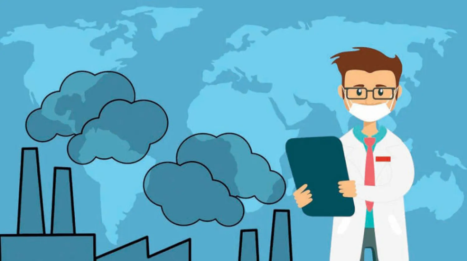 تلوث الهواء يقصر العمر 3 سنوات