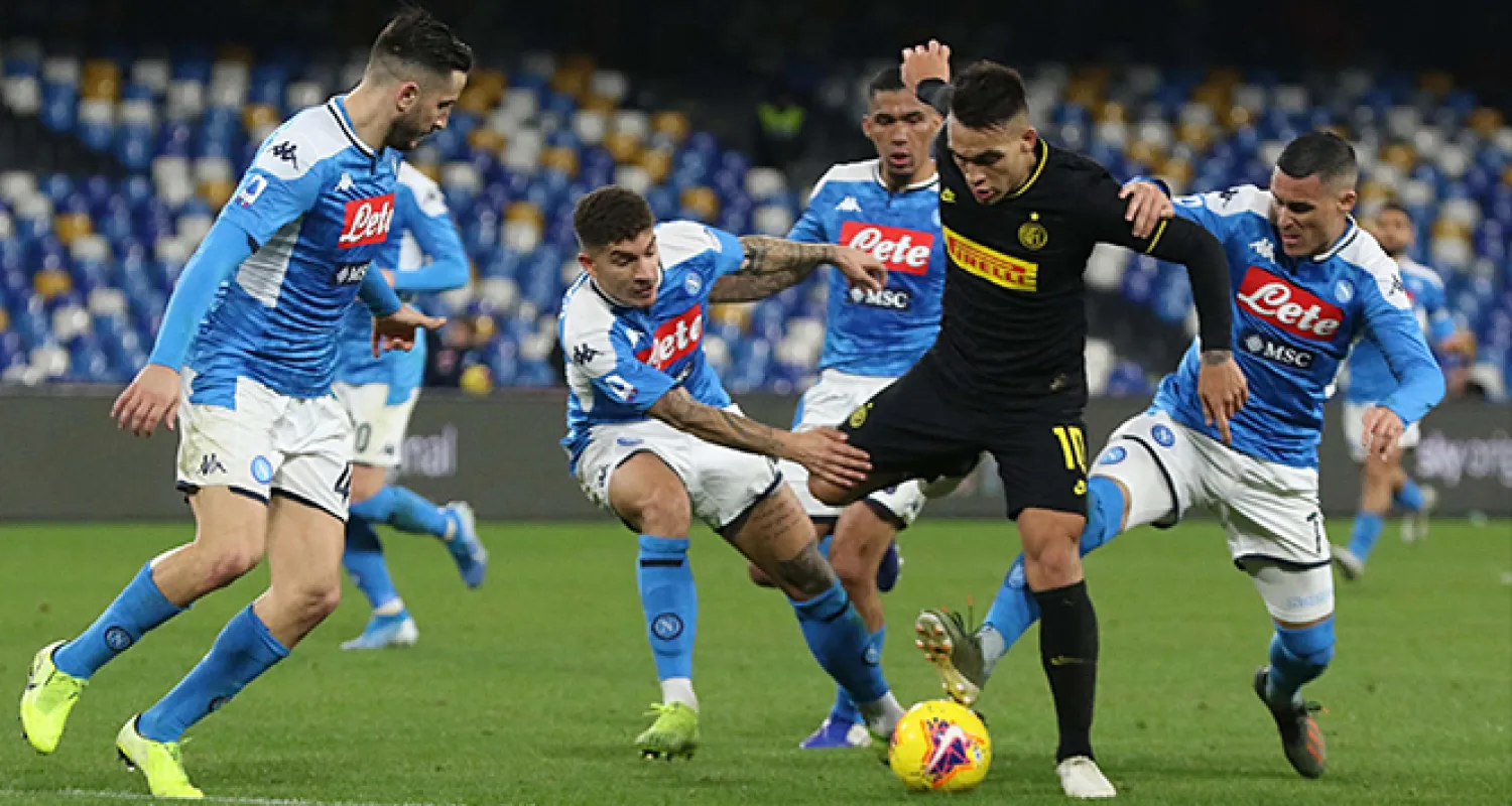 Napoli - Inter maçına koronavirüs engeli
