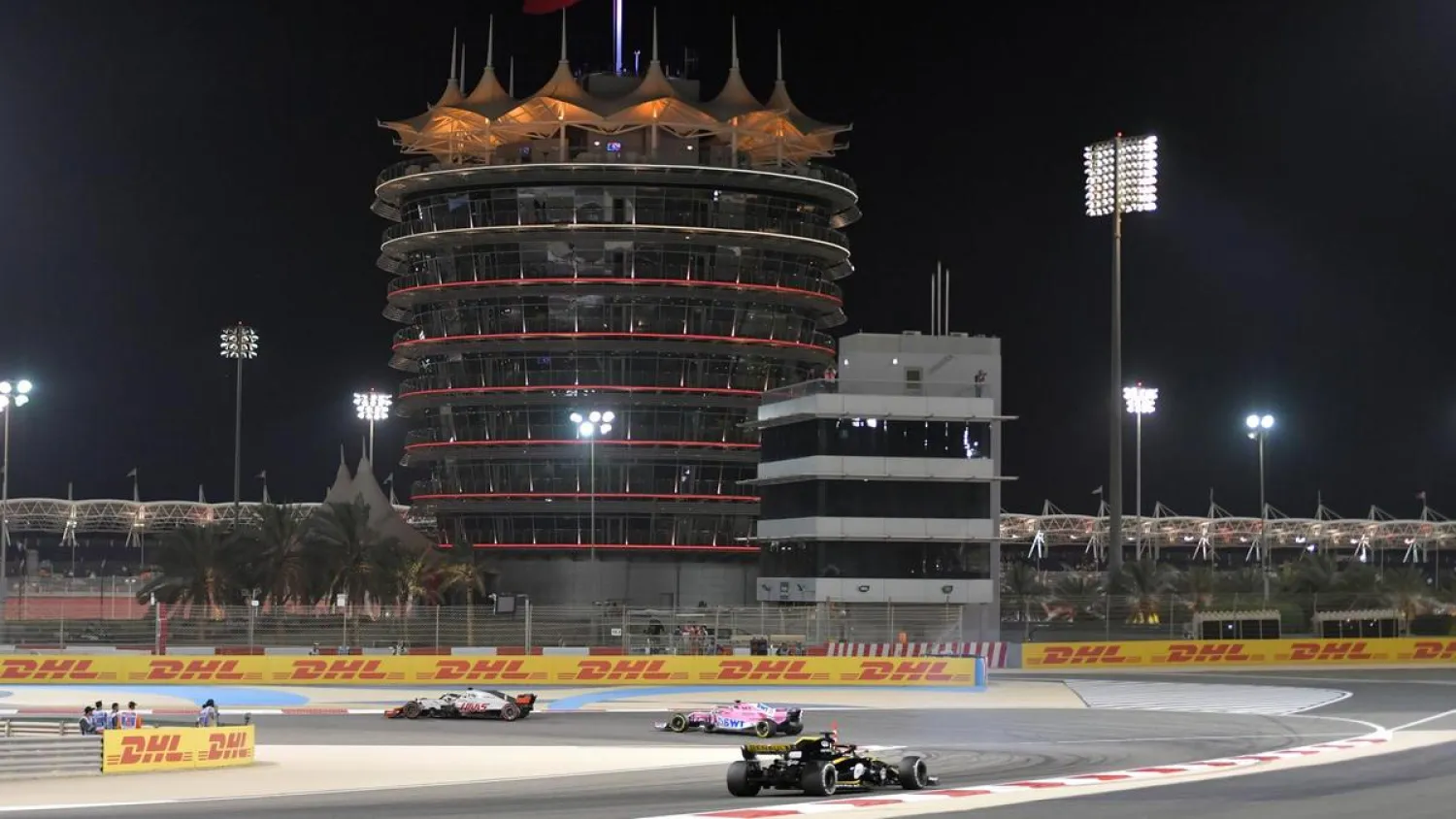 Bahrain Grand Prix organizers have suspended ticket sales for this month’s Formula One race. (AFP)