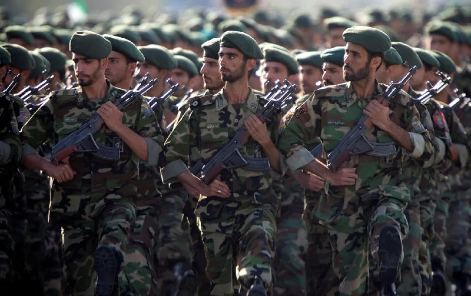 عناصر من «الحرس الثوري» الإيراني (أرشيف - رويترز)