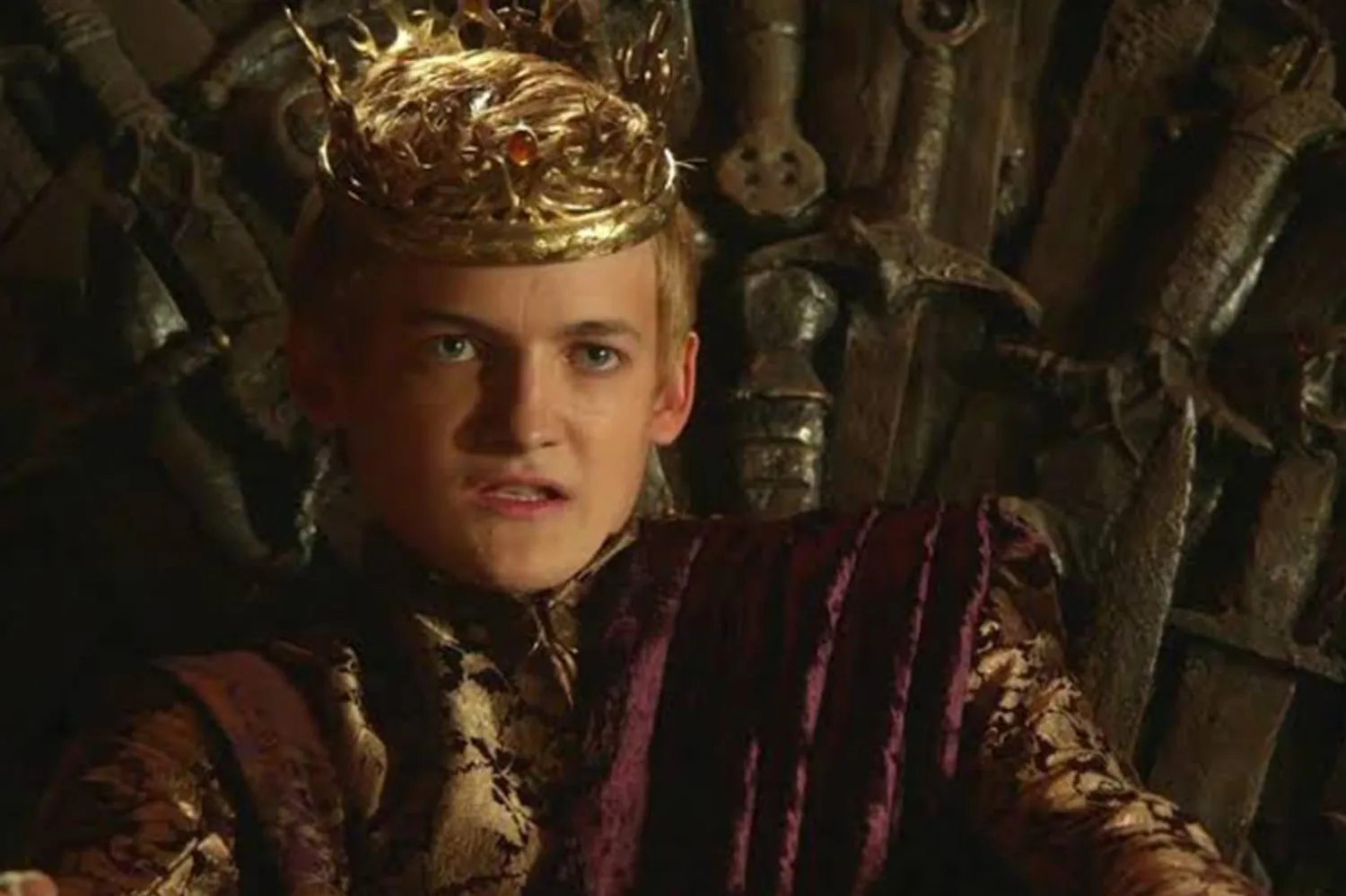 Jack Gleeson'ın canlandırdığı GOT karakteri Joffrey , dizinin 4. sezonunun başında öldürülmüşt (HBO)


