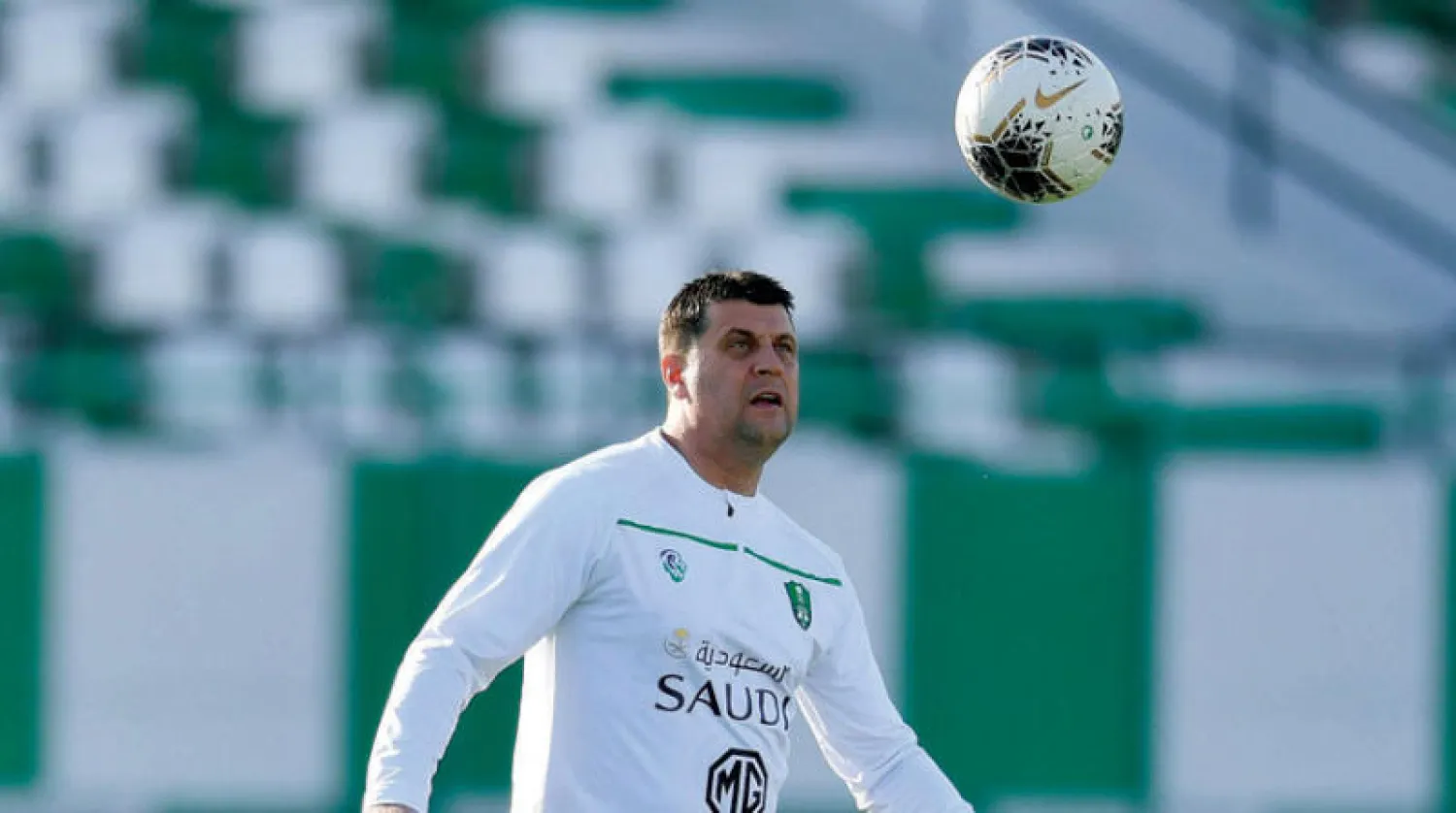 مدرب الأهلي ميلوفيتش (الشرق الأوسط)