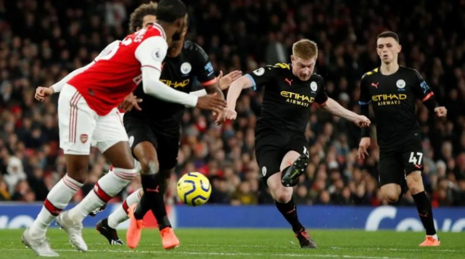 Arsenal ve Manchester City arasındaki önceki karşılaşmadan (Arşiv - Reuters)
