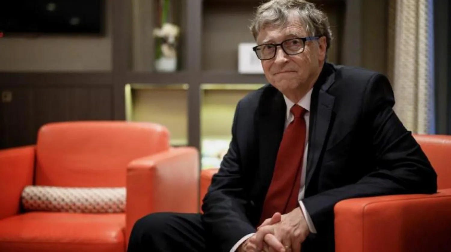 ABD'nin önde gelen teknoloji firmalarından Microsoft şirketinİN kurucusu ve teknoloji danışmanı GateBill Gates (AFP)