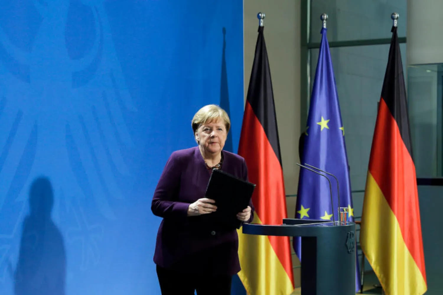 المستشارة الألمانية أنجيلا ميركل (د.ب.أ)