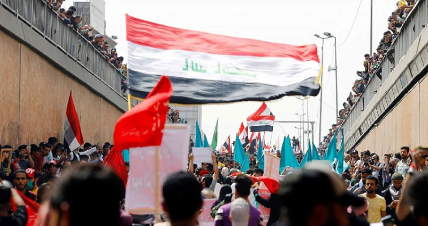 الحراك العراقي يرفض الزرفي ويعلّق المسيرات