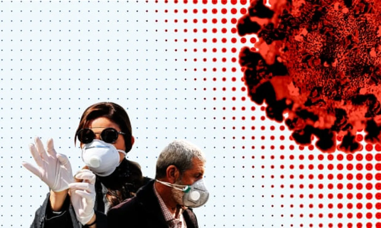  Coronavirus daily briefing Illustration: Guardian Design/EPA/GETTY
