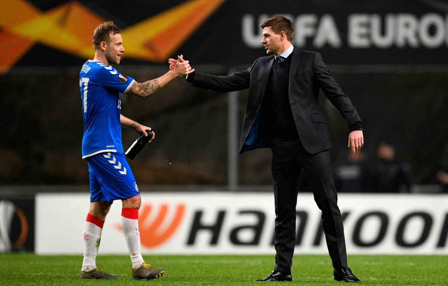 Rangers are in the last 16 in the Europa League. Photograph: Octavio Passos/Getty Images