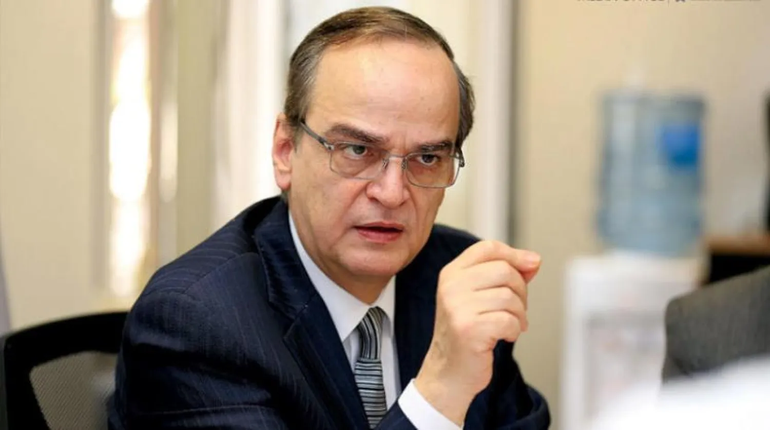 Co-chair of the Syrian opposition Hadi Al-Bahra | Asharq Al-Awsat 