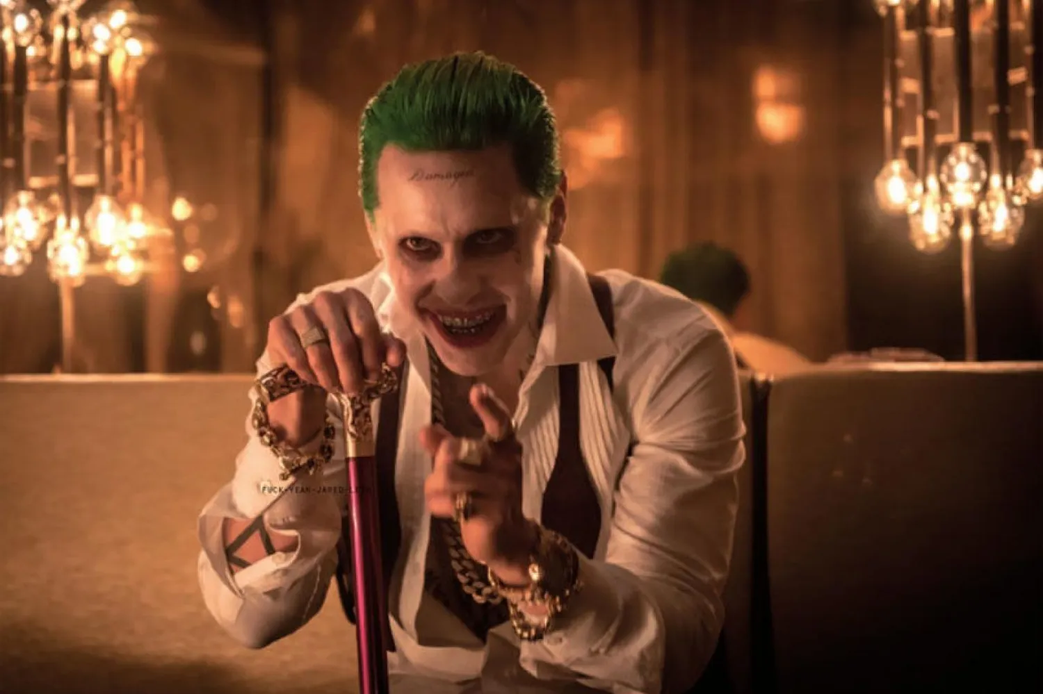 Jared Leto 2016 yapımı Suicide Squad'da Joker'i canlandırmıştı (IMDb)