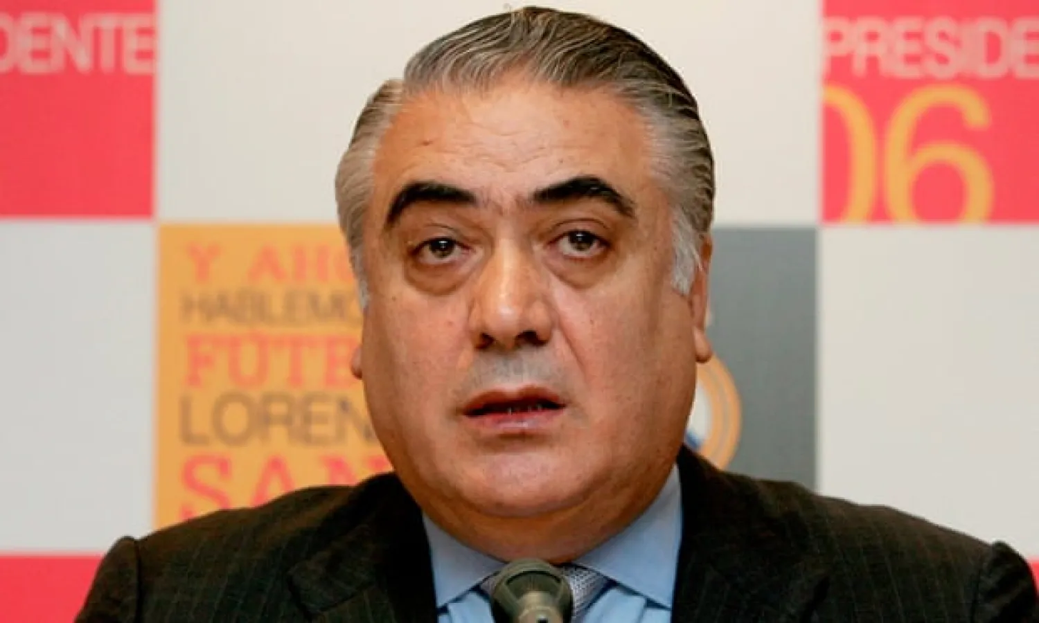  Lorenzo Sanz in 2006, when he attempted to become Real Madrid president for a second time. Photograph: Bernardo Rodriguez/EPA

