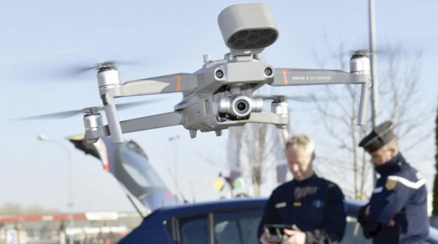 الشرطة الفرنسية تراقب المخالفين بواسطة «درون»