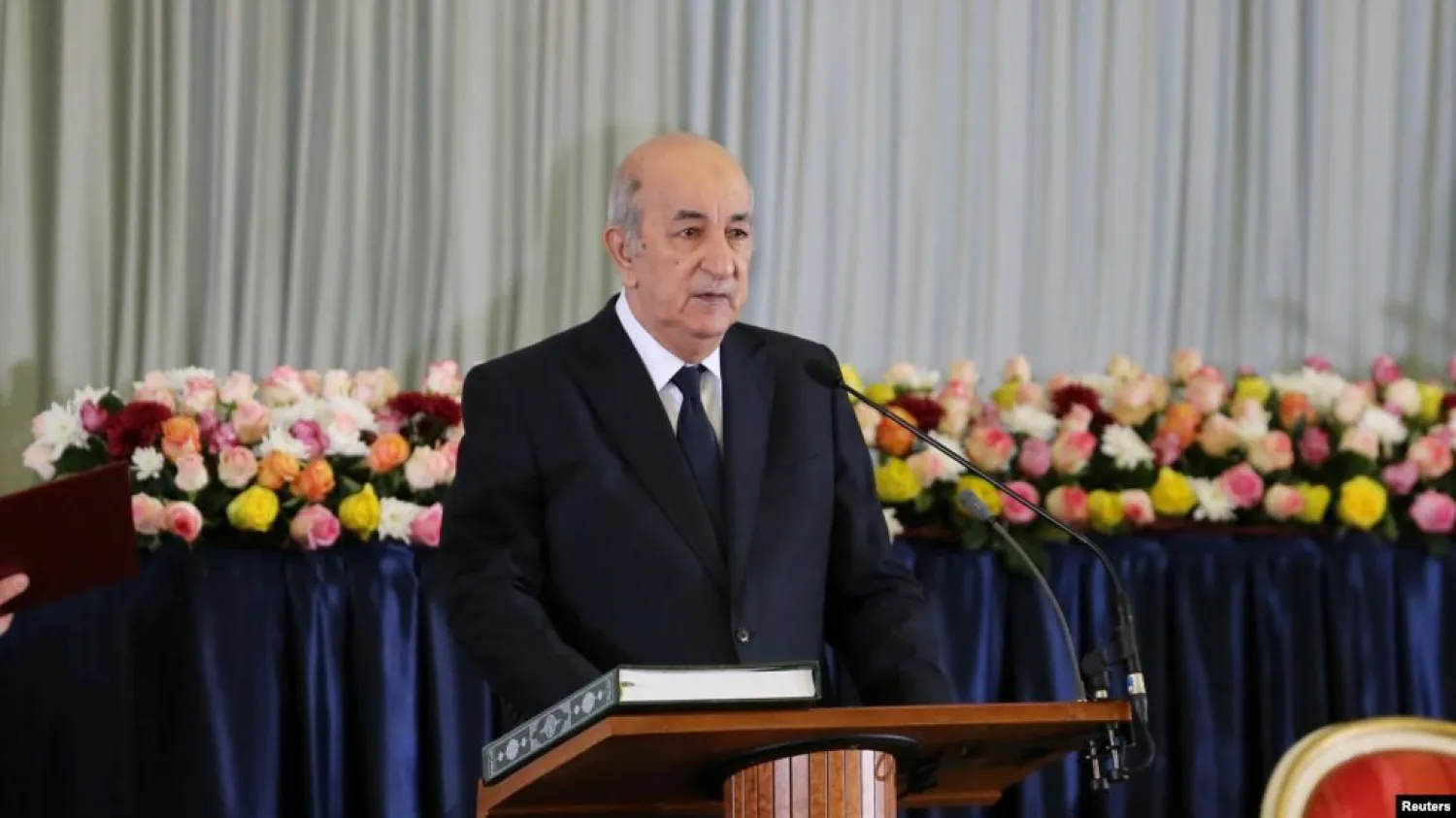 Algerian President Abdelmadjid Tebboune (REUTERS / Ramzi Boudina)