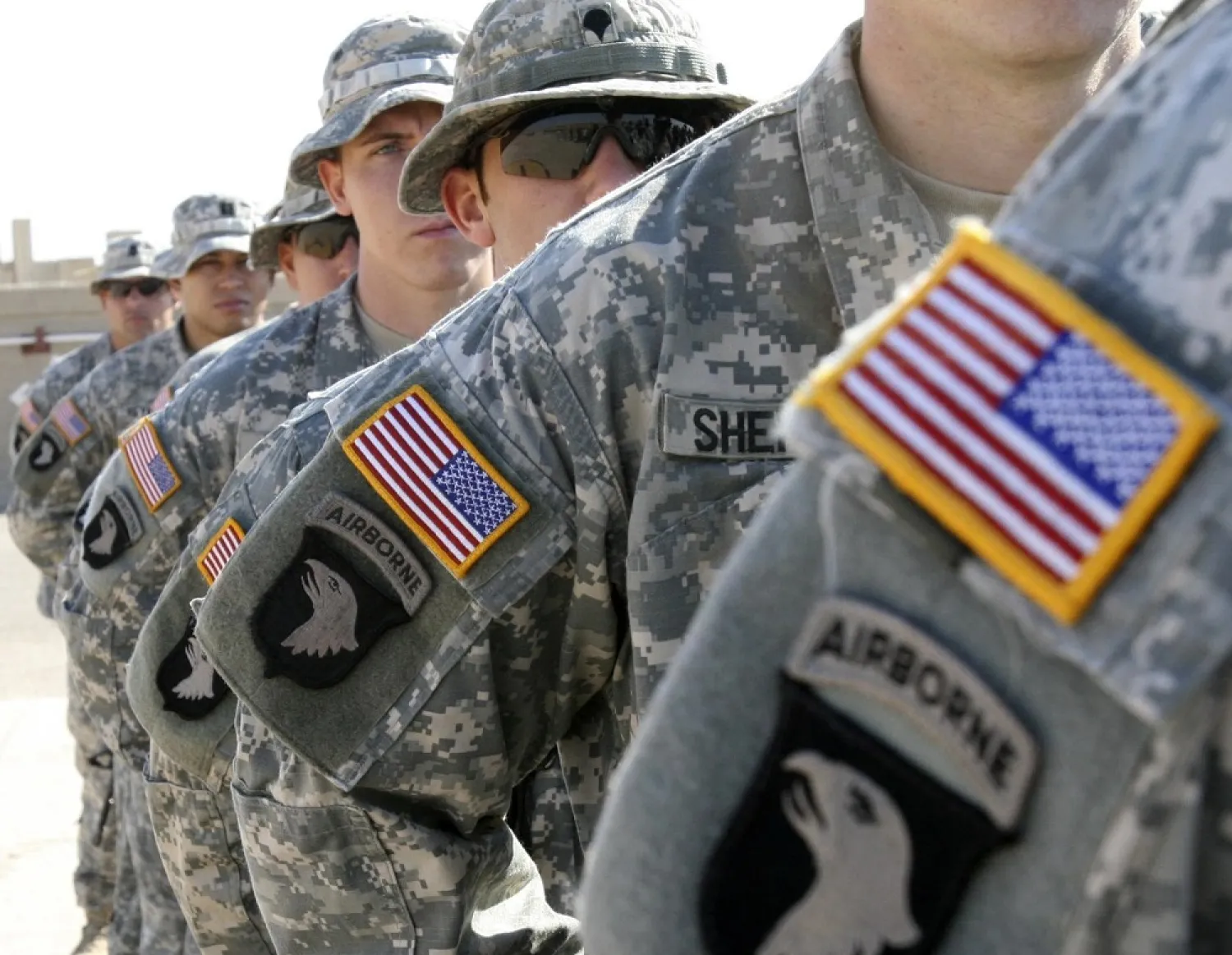 US troops. (Reuters)