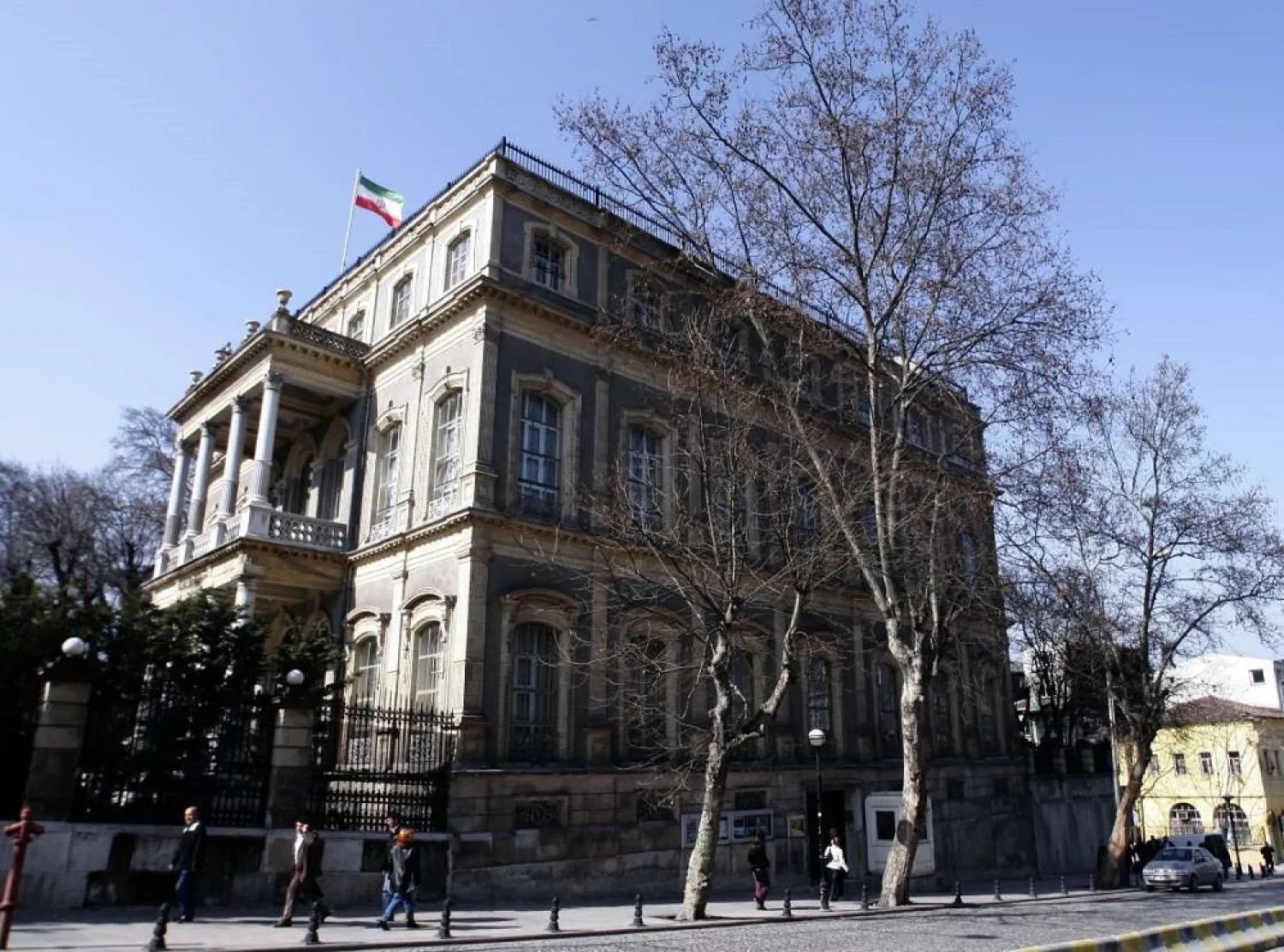 The Iranian consulate in Turkey. (Getty Images)