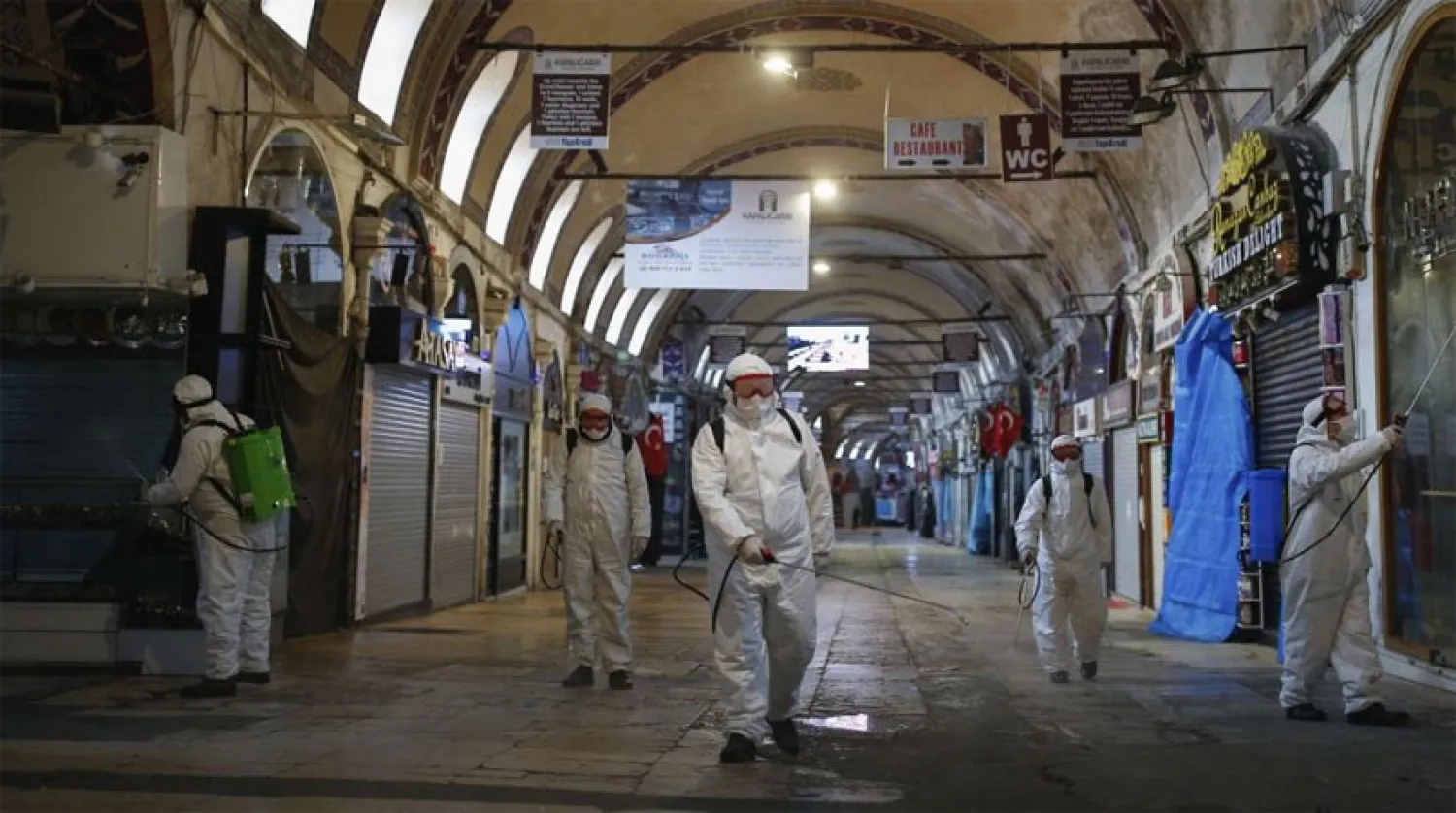 168 وفاة في تركيا و39 منطقة تحت الحجر ومطالب بـ«حظر التجول»