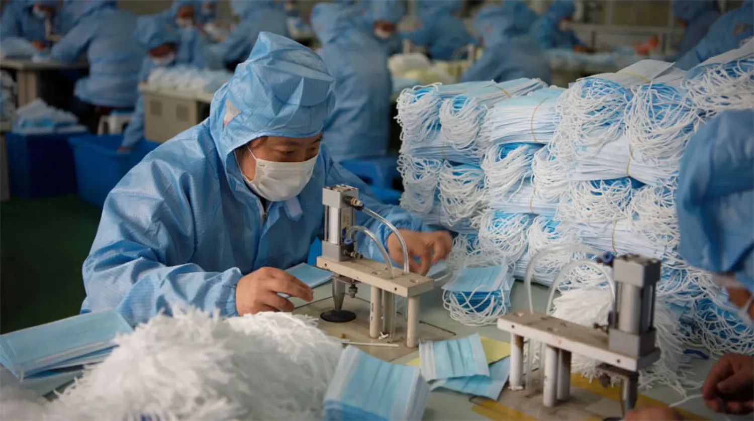 فرنسا طلبت ملياري قناع من الصين... وبريطانيا تسلمت منها 300 جهاز تنفسي