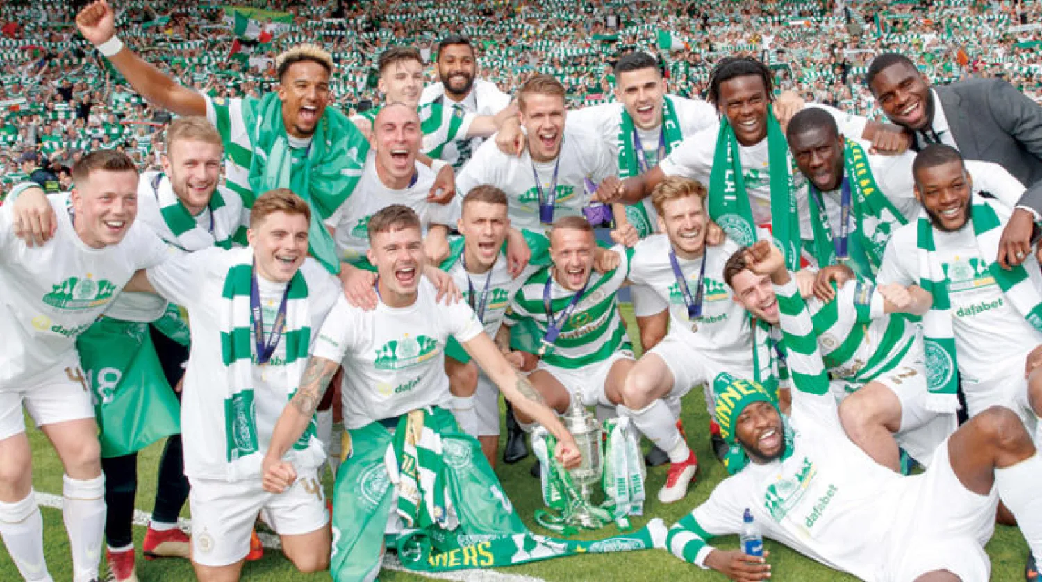 هل ينهي الاتحاد الاسكوتلندي مسابقة الدوري ويتوّج سلتيك بطلاً؟ (غيتي)