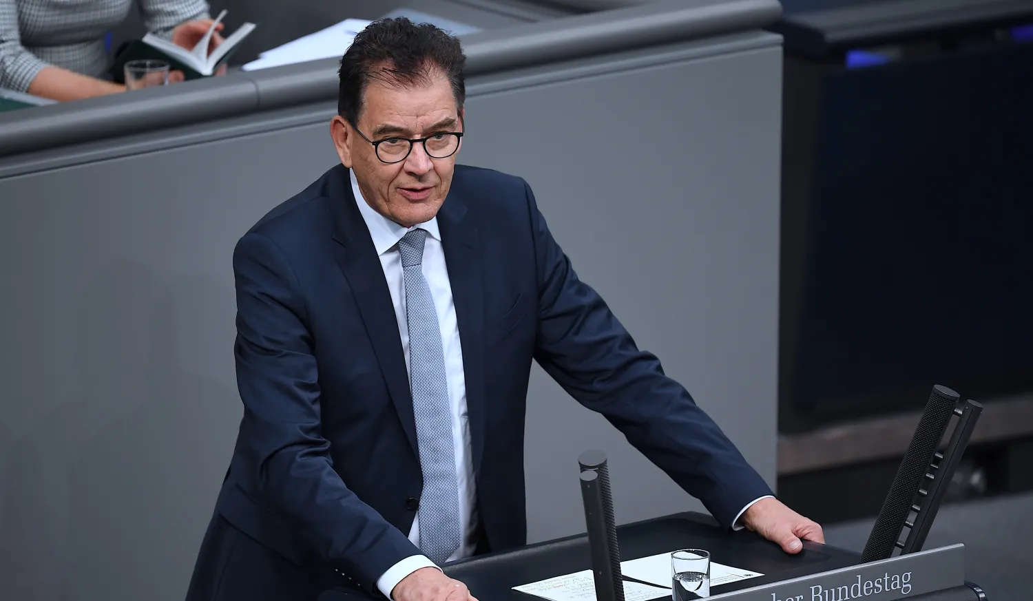 وزير التنمية الألماني جيرد مولر (د.ب.أ)