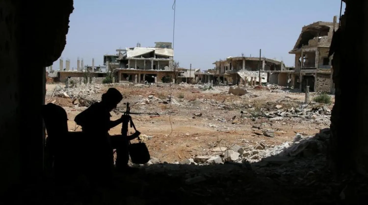 Destruction in Syria's Daraa. Reuters file photo