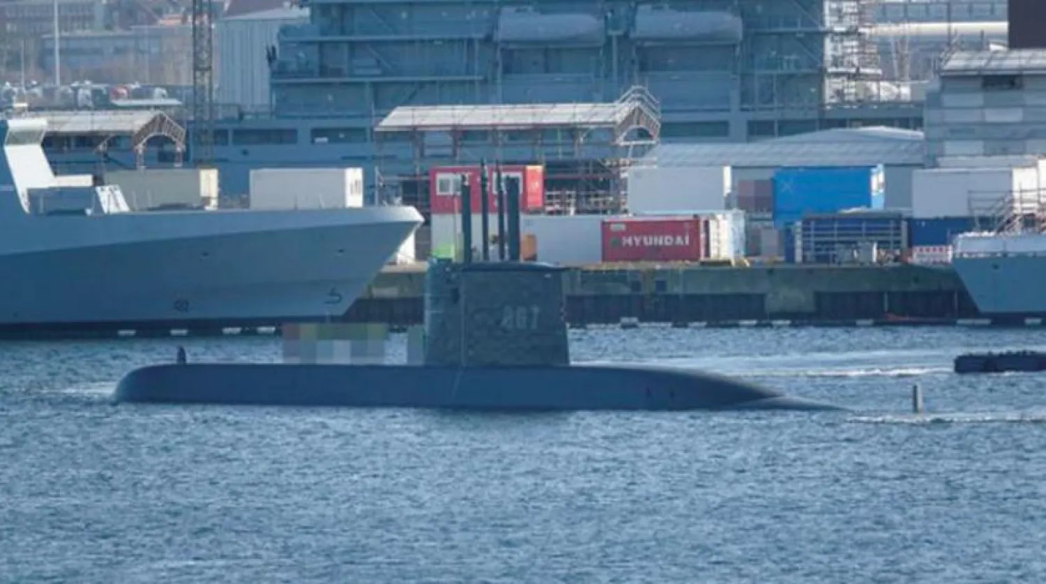 New German submarine (Egypt's military spokesman)

