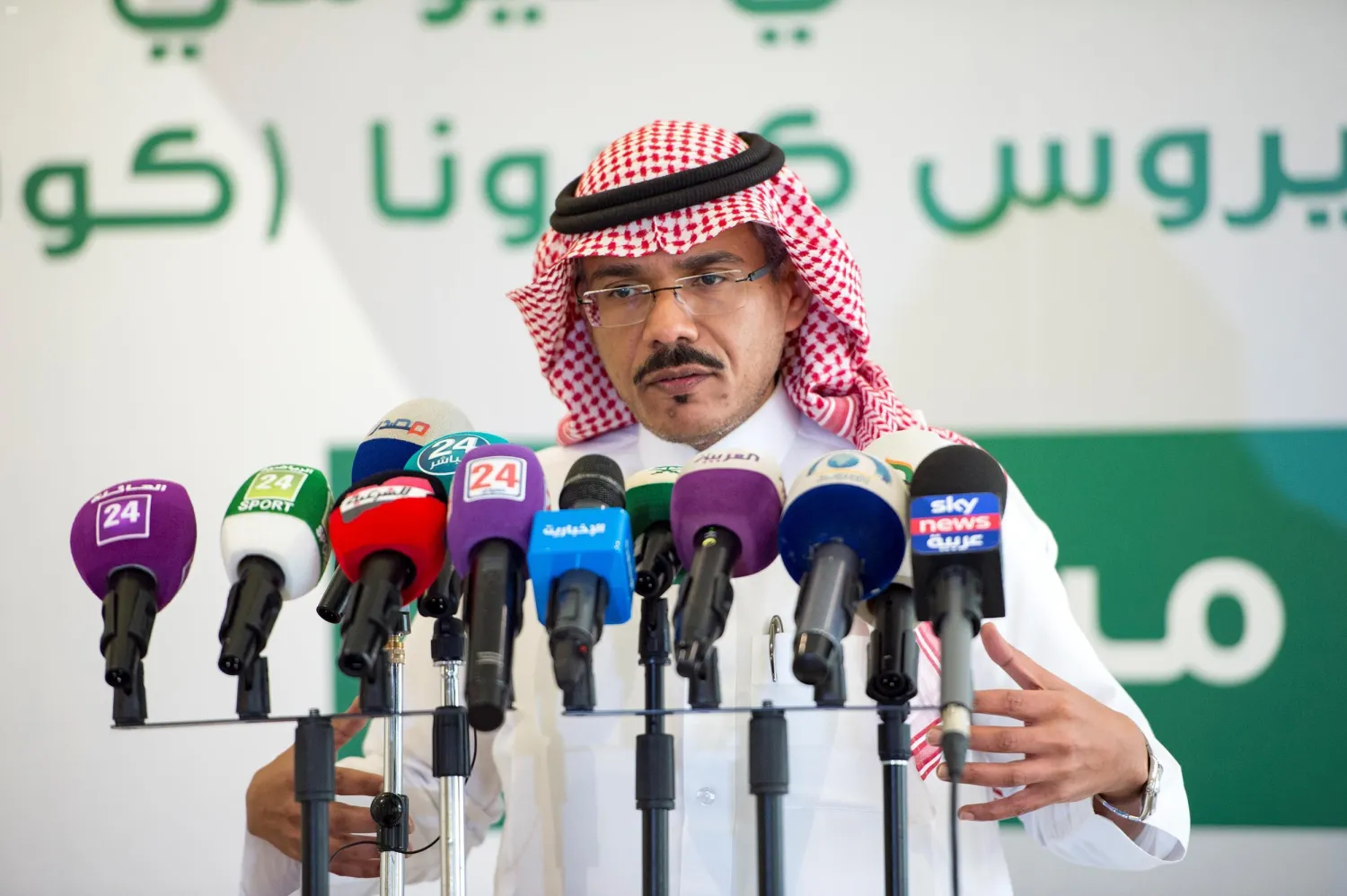 المتحدث الرسمي باسم وزارة الصحة السعودية د. محمد العبد العالي (واس)