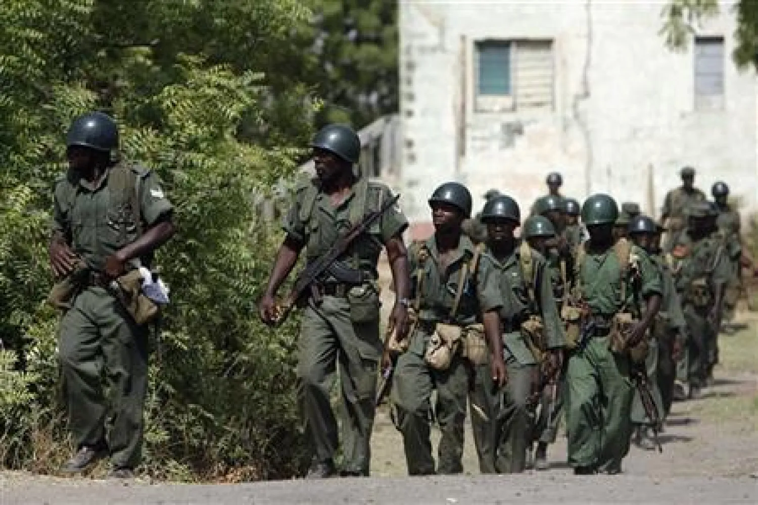 عناصر من الجيش النيجيري (أرشيف - رويترز)