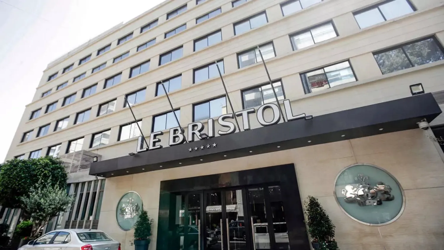 Le Bristol hotel in Beirut has been in business for almost seven decades. (AFP)