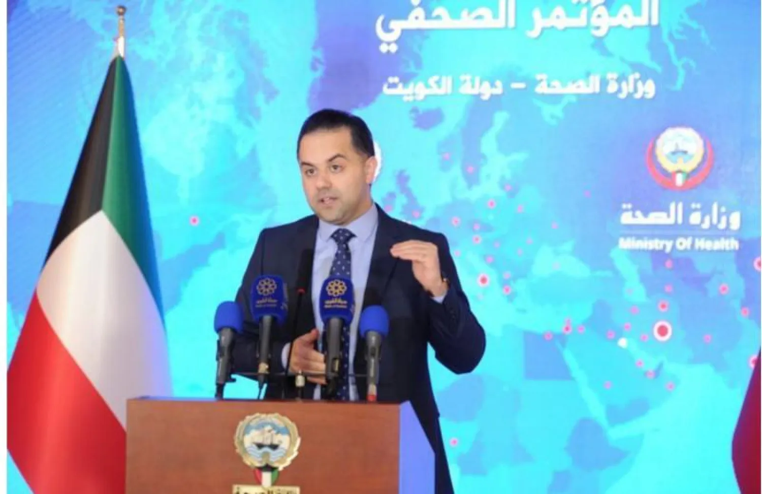 المتحدث باسم وزارة الصحة عبد الله السند (كونا)