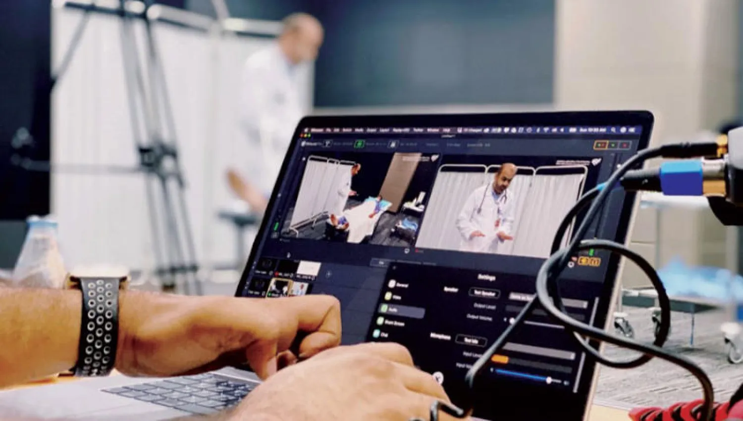 أحد الفصول الافتراضية التي قدمتها الجامعات السعودية