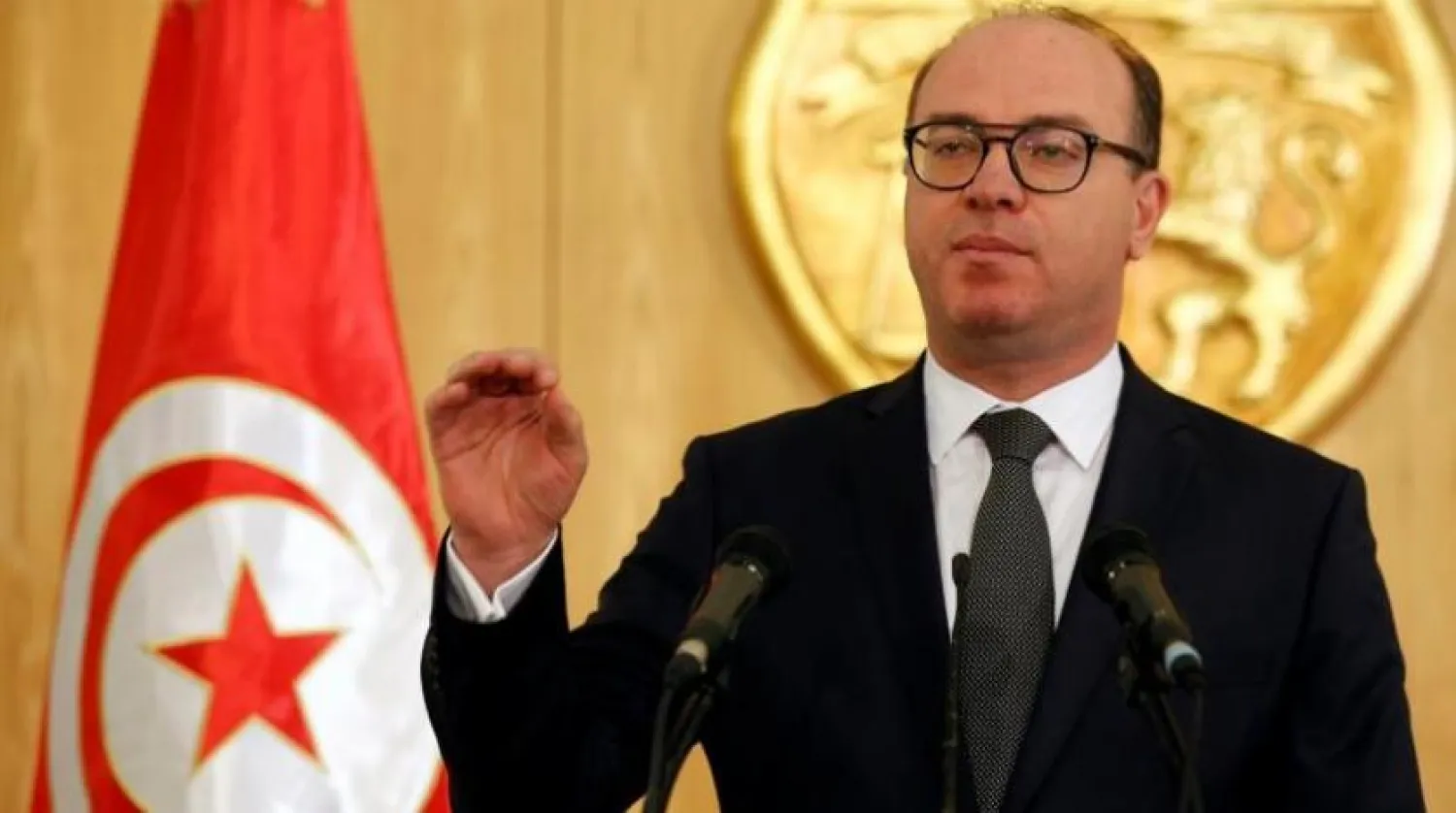 Tunisia's Prime Minister Elyess Fakhfakh speaks during a news conference in Tunis, Tunisia January 24, 2020. (File photo: Reuters)