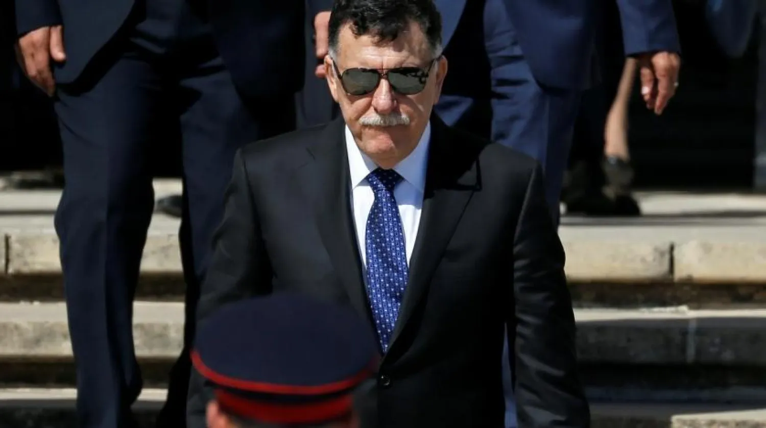 File photo: GNA leader Fayez al-Sarraj. REUTERS/Darrin Zammit Lupi
