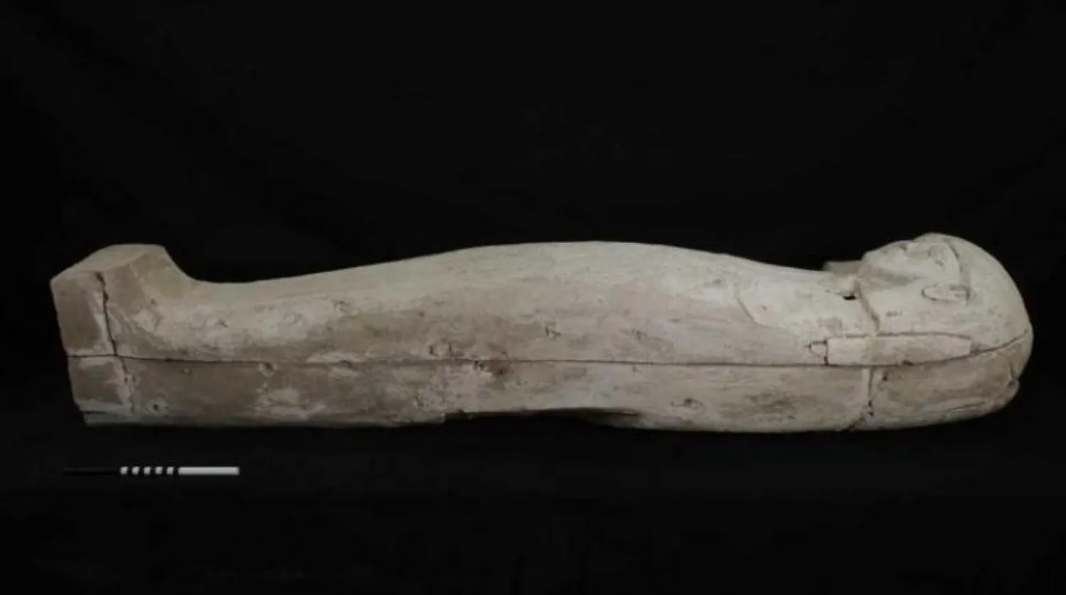 Luksor'da keşfedilen tabut. (Mısır Turizm ve Eski Eserler Bakanlığı)