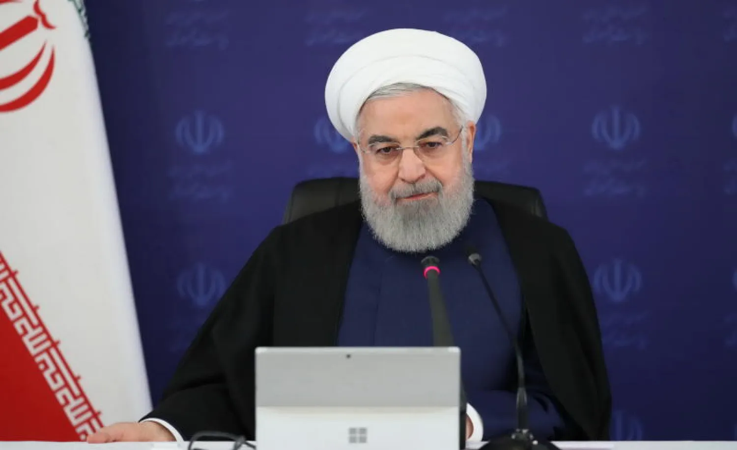 الرئيس الإيراني حسن روحاني (د.ب.أ)