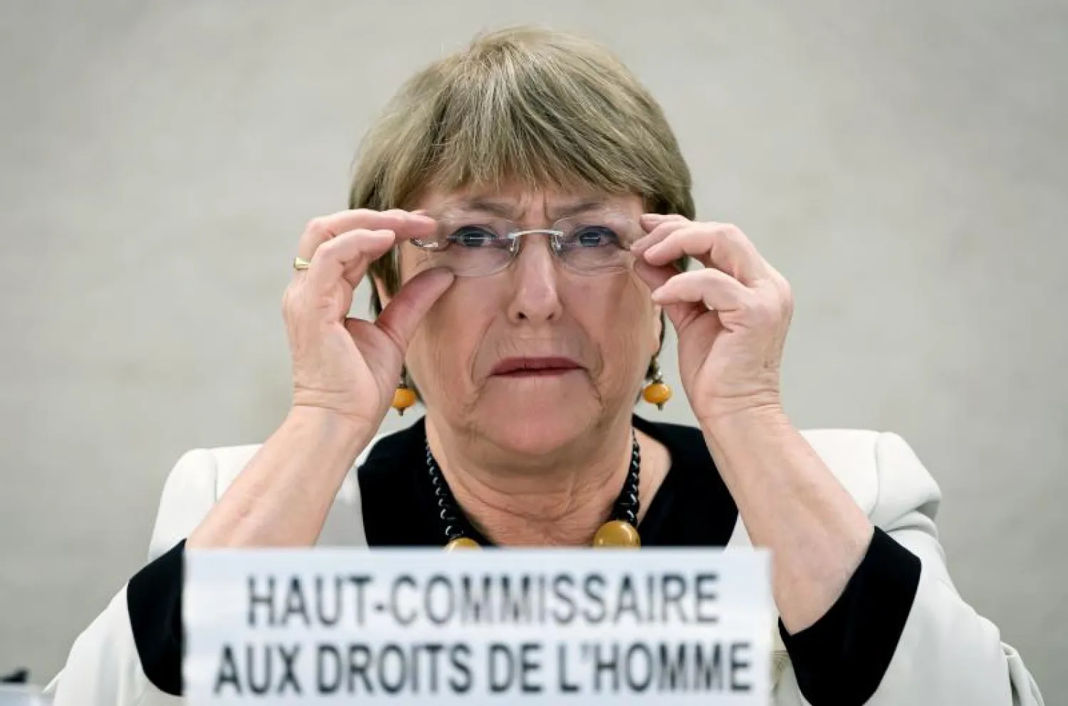 مفوضة الأمم المتحدة العليا لحقوق الإنسان ميشيل باشليه (أرشيفية - أ.ف.ب)