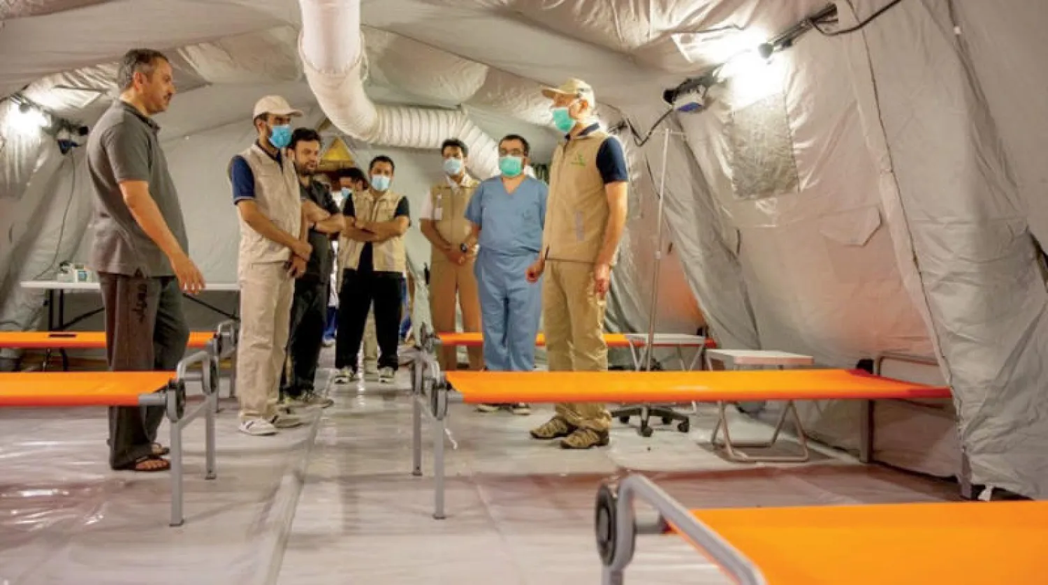 المستشفى الميداني في مكة المكرمة (تويتر)