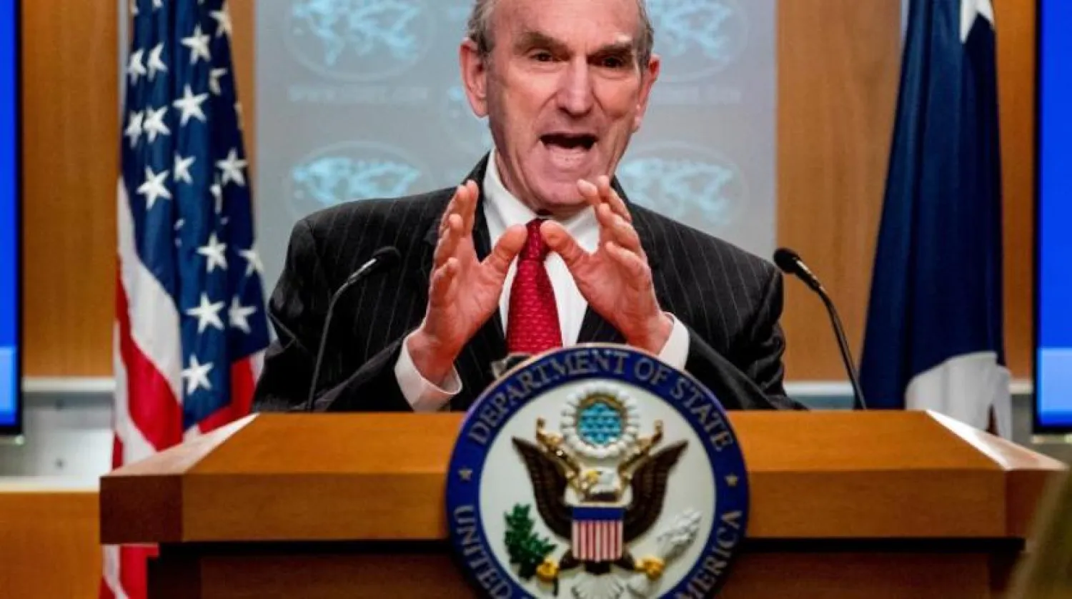 US Special Envoy for Venezuela Elliott Abrams. AFP file photo 