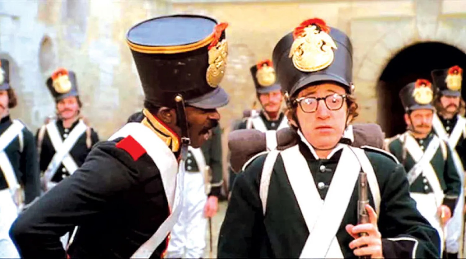 مشهد من فيلم «الحب والموت»