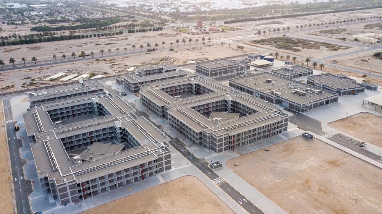 A worker housing project in Yanbu. (SPA)