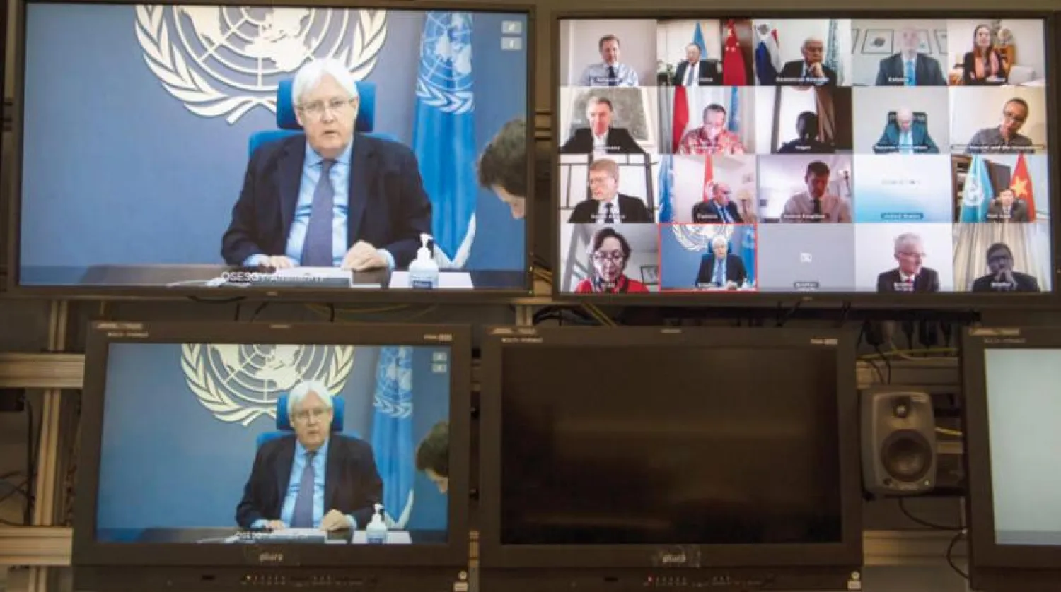 UN Special Envoy to Yemen Martin Griffiths briefs UN Security Council, UN agencies 
