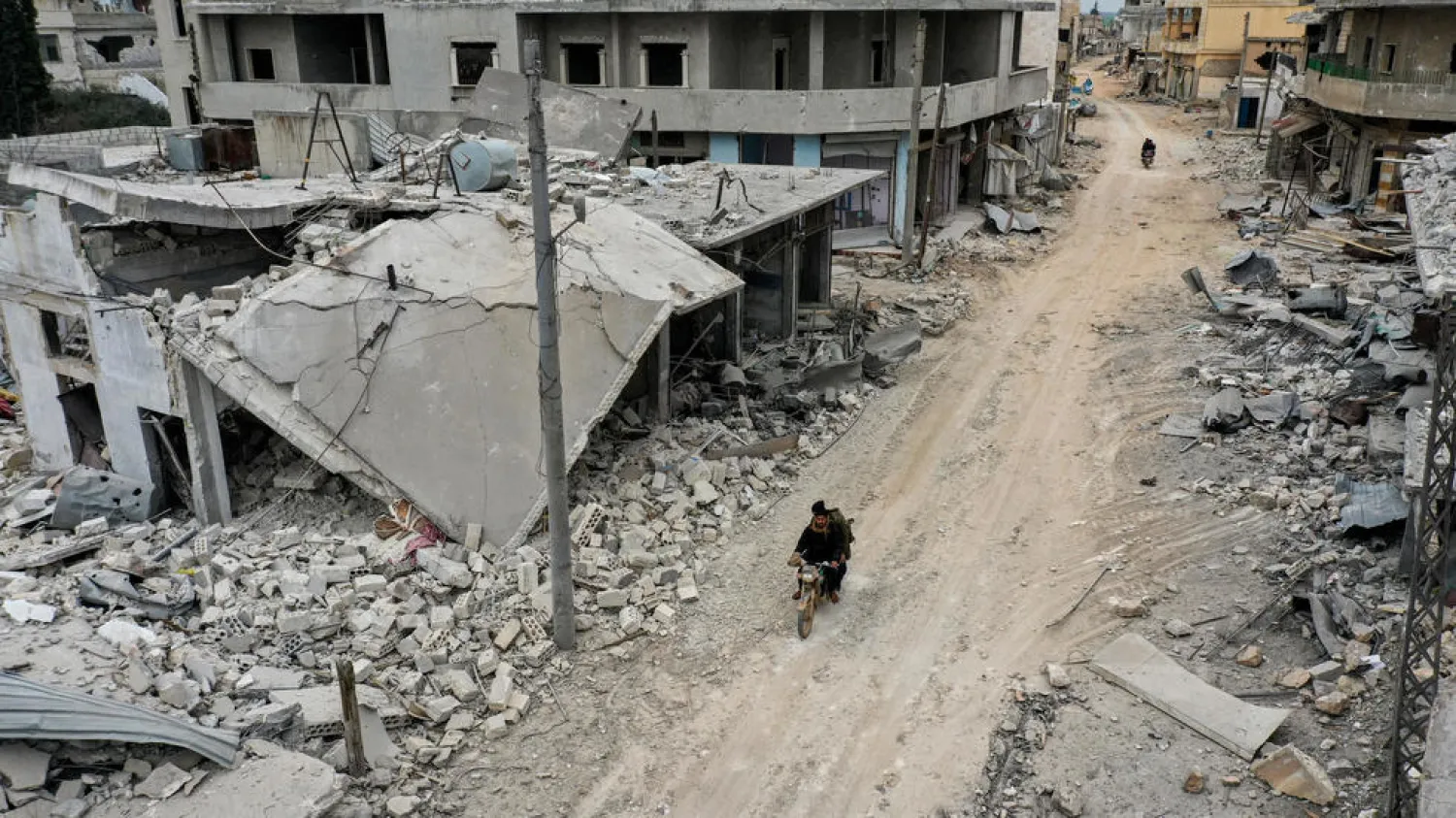  Northwestern Syria has been ravaged by years of war Omar HAJ KADOUR AFP/File
