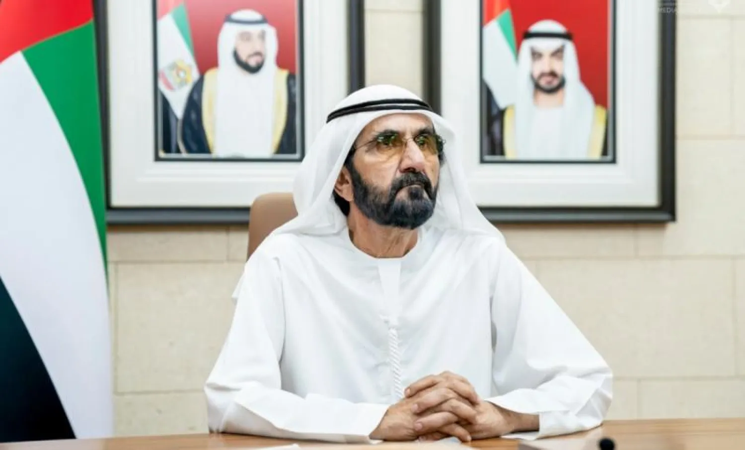 الشيخ محمد بن راشد آل مكتوم نائب رئيس دولة الإمارات (المركز الإعلامي لحكومة دبي)