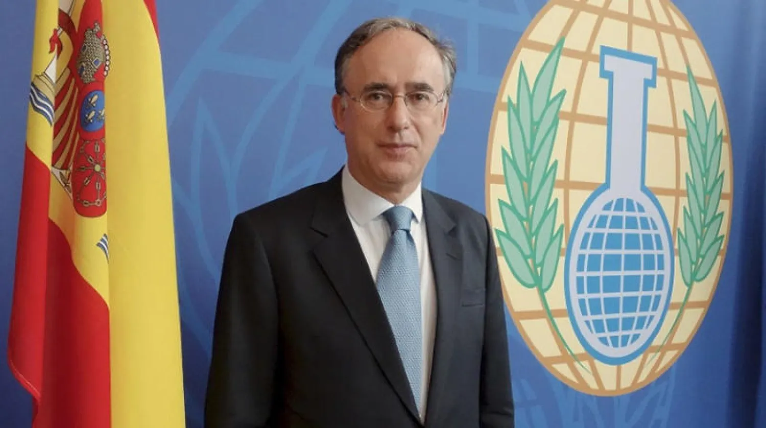 المدير العام لمنظمة الأسلحة الكيماوية فيرناندو آرياس