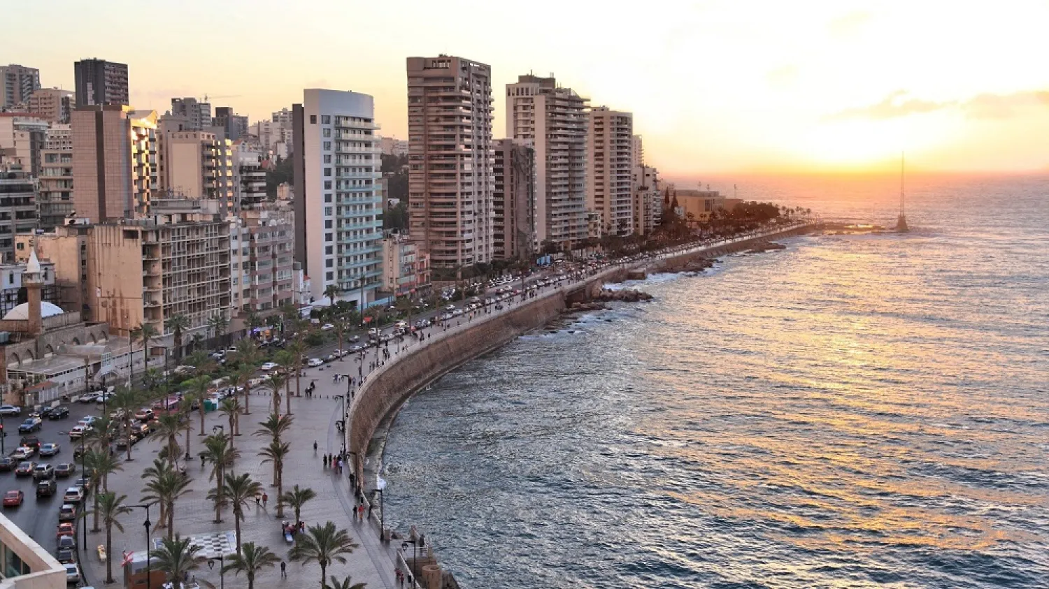 The shores of Beirut, Lebanon (AFP file photo)