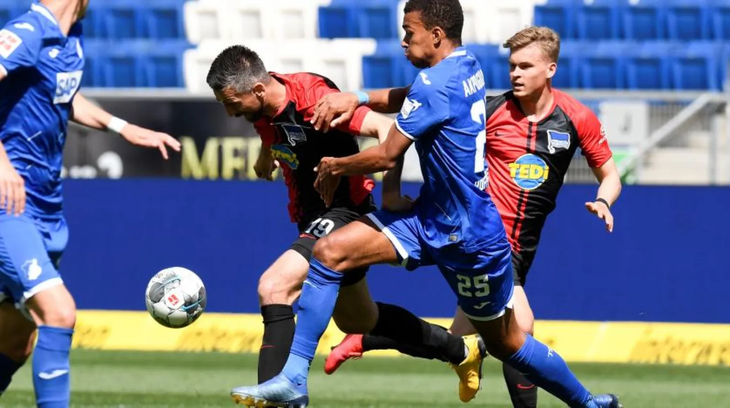 Hoffenheim-Hertha Berlin maçı (AP)
